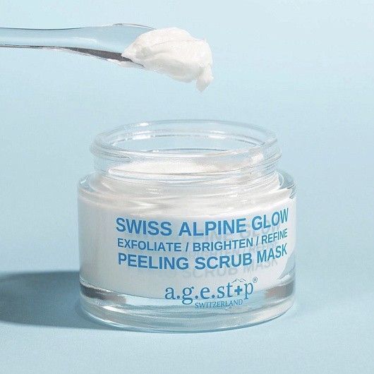 Пілінг-cкраб-маска 3 в 1 Swiss Alpine Glow Peeling Scrub Mask A.G.E. STOP 50 мл 86363 фото