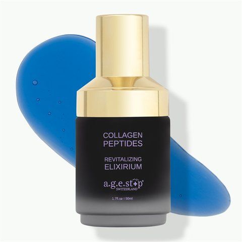 Восстанавливающий эликсир с коллагеновыми пептидами Сollagen Peptides Revitalizing Elixirium A.G.E STOP 50 мл age-001 фото