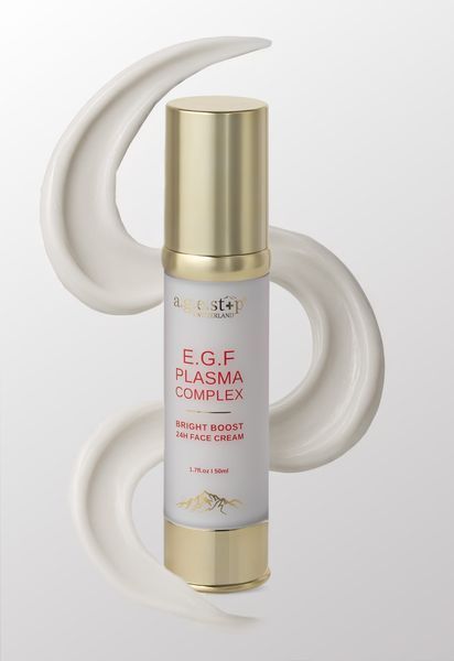 Крем для освітлення, оновлення та захисту шкіри E.G.F. Plasma Complex 24H Bright Boost Face Cream A.G.E. STOP 50 мл age-009 фото