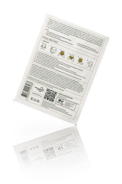 Антивікова біоцелюлозна маска для обличчя El&rsquo;Code elcode888 фото